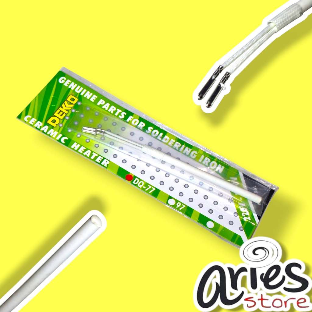 ELEMENT SOLDER DEKO DQ 77 ORIGINAL CERAMIC HEATER