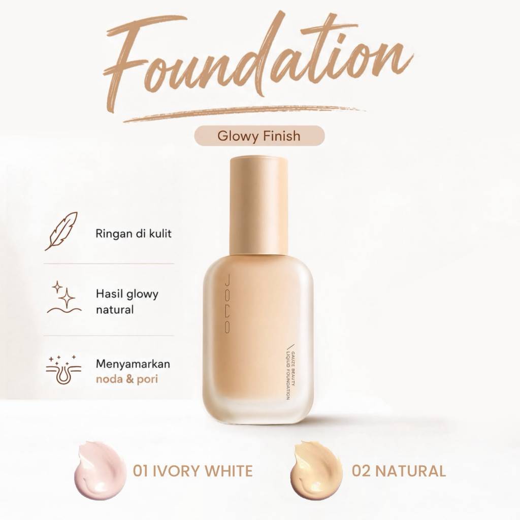 JOCO Foundation Waterproof Cream Primer Cair Glowing