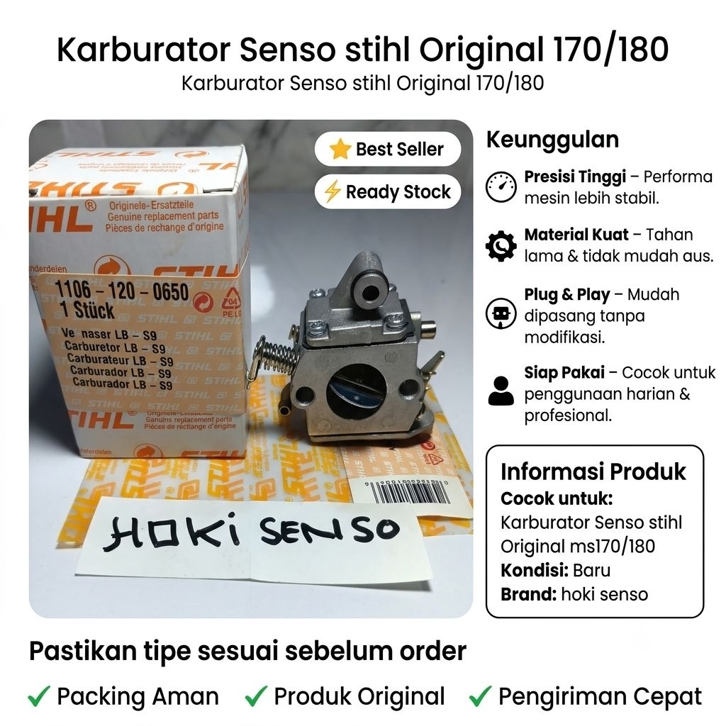 Karburator Senso Stihl Original ms170/180
