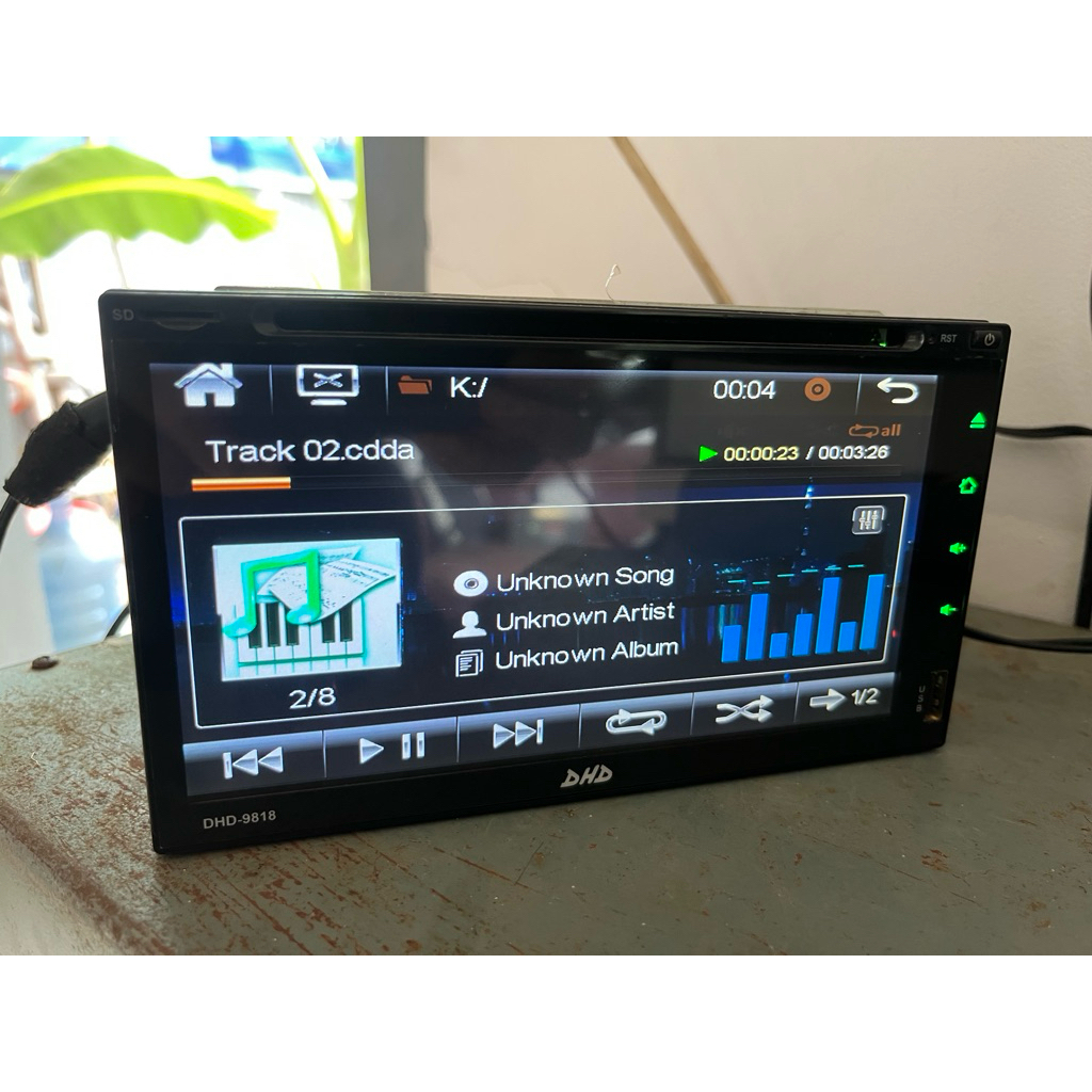Head Unit Double din 7inchi