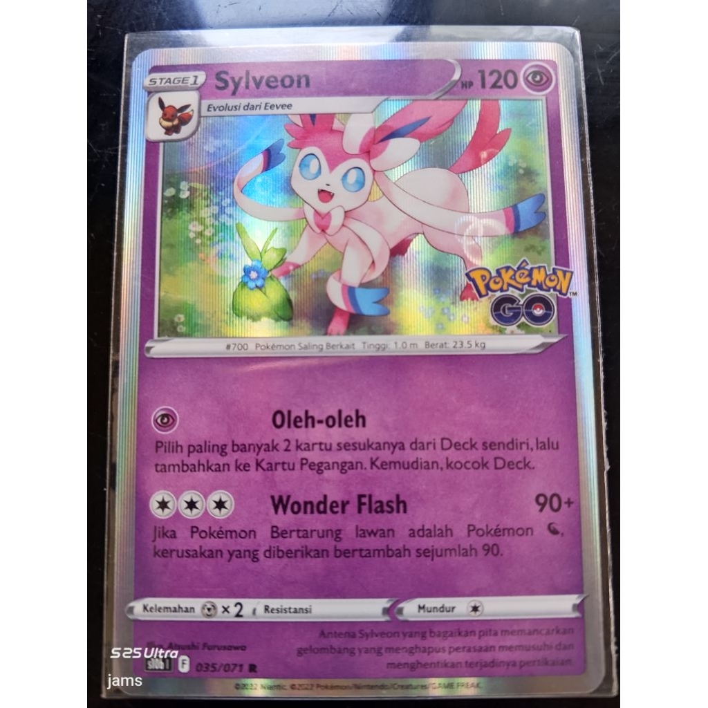 Pokemon Sylveon holo pokemon go