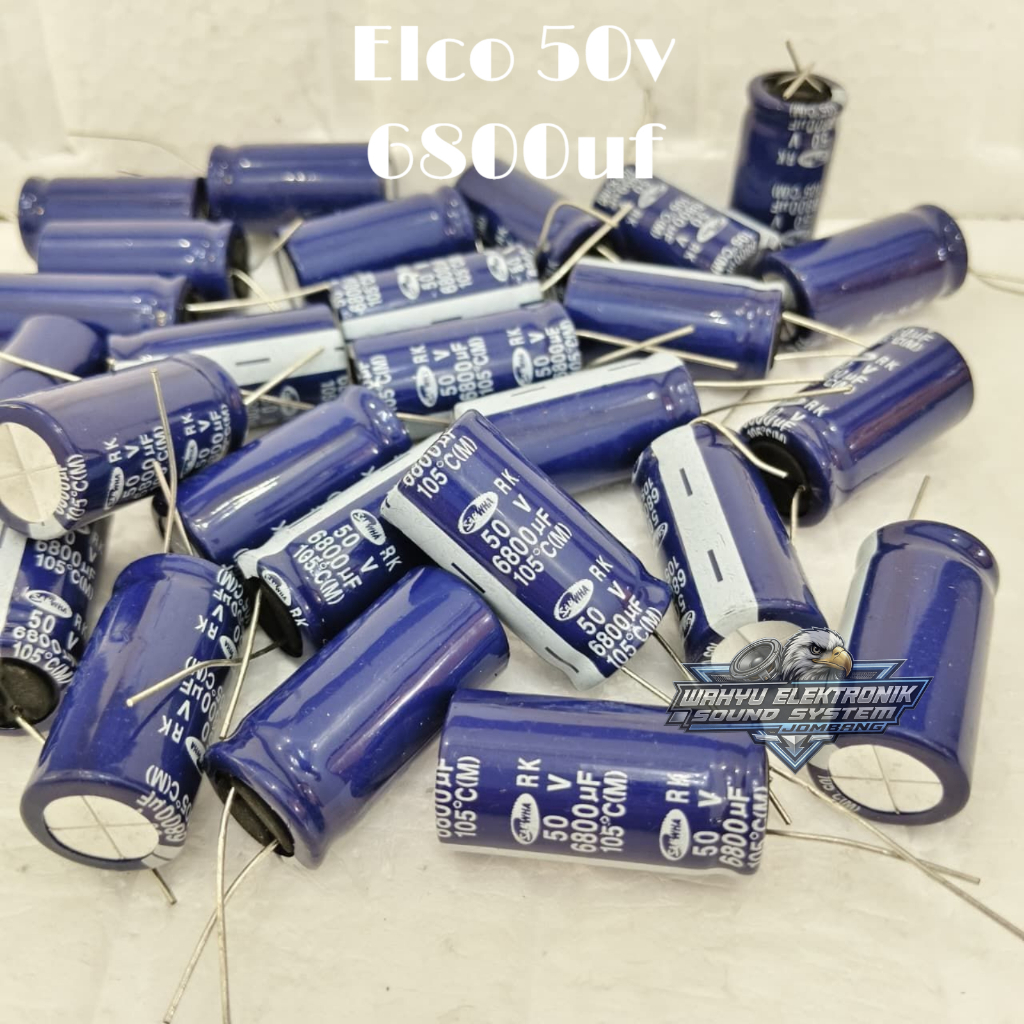 Elco Capasitor 50v 6800uf Elko Kapasitor Kualitas Original