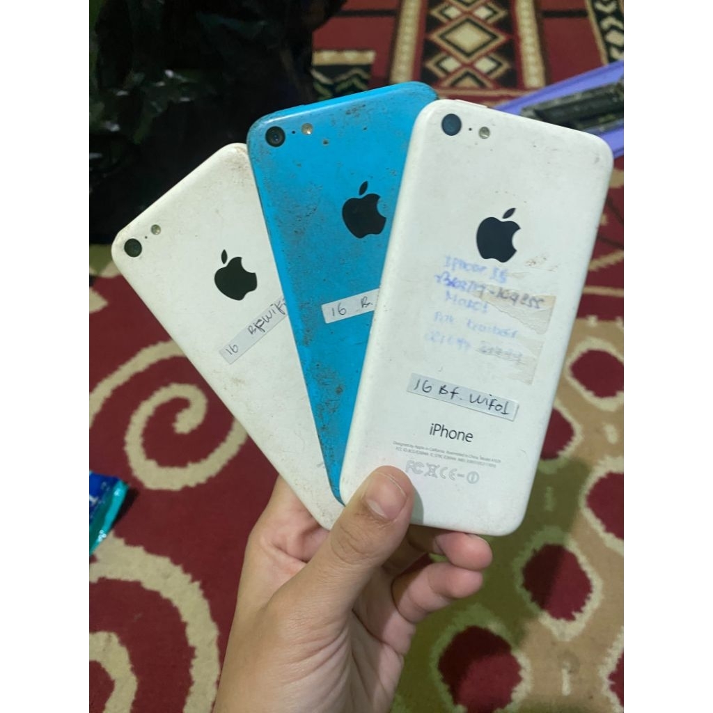 Mesin iphone 5c Bypass Wifi Normal Tinggal Pasang Lcd & Baterai