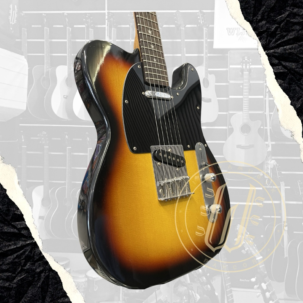 Gitar elektrik sunburst “Mandalika” WMP
