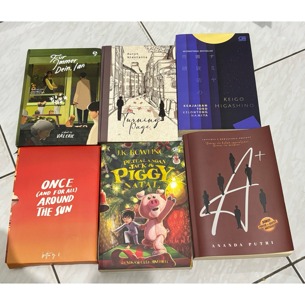 BUKU NOVEL preloved keajaiban toko kelontong namiya