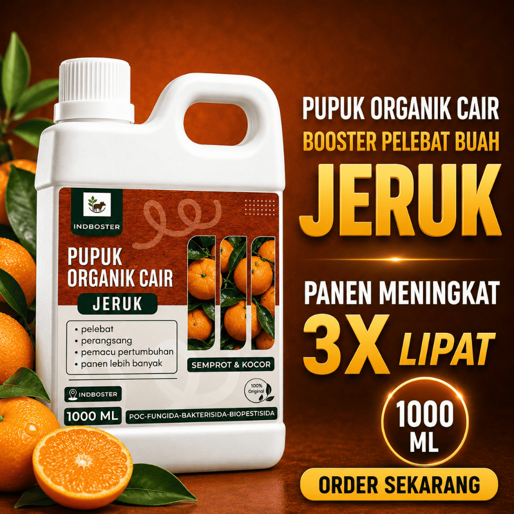 Pupuk Jeruk Manis / Pupuk Pemanis Buah Jeruk / Pupuk Booster Jeruk Manis / Pupuk Organik Booster Jer