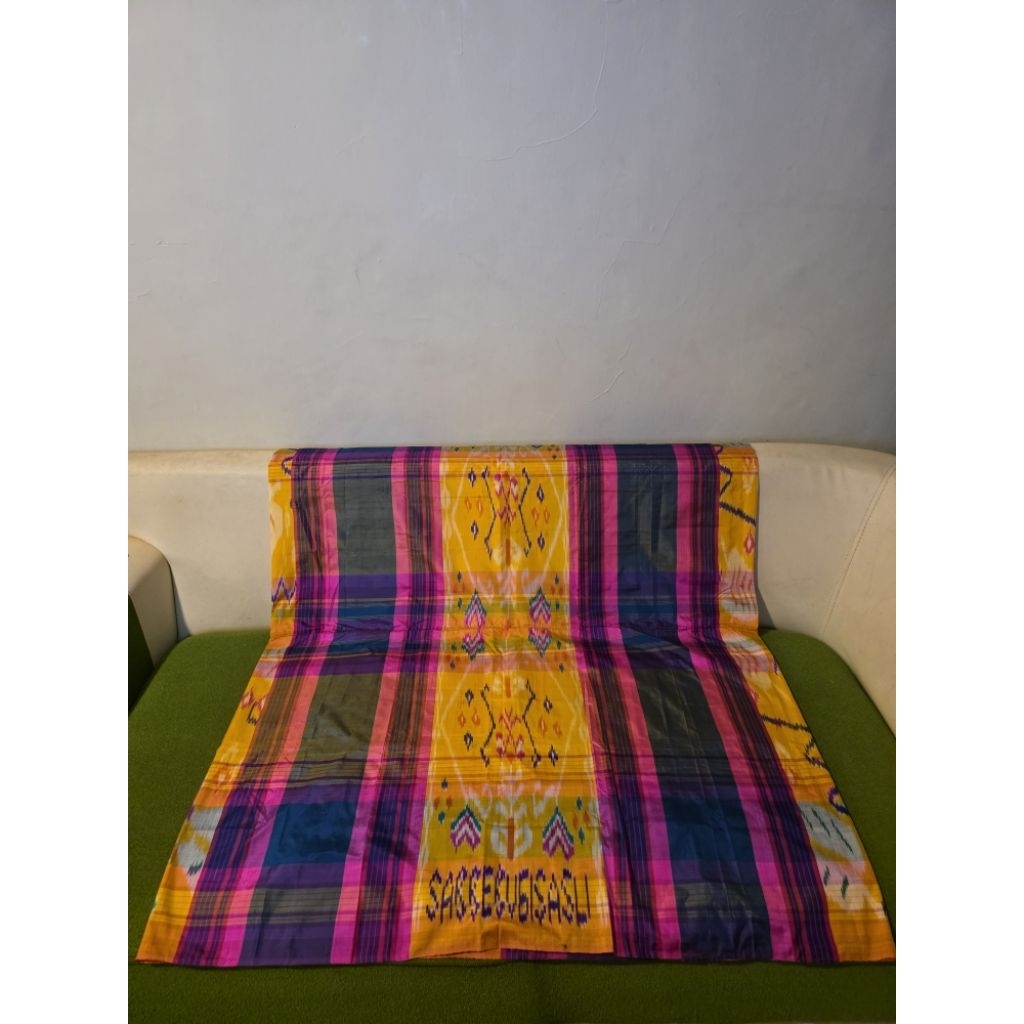 ANEKA RAGAM SARUNG SABBE BUGIS MANDAR ASLI NO.1 ORIGINAL SUTRA ALAM 100%