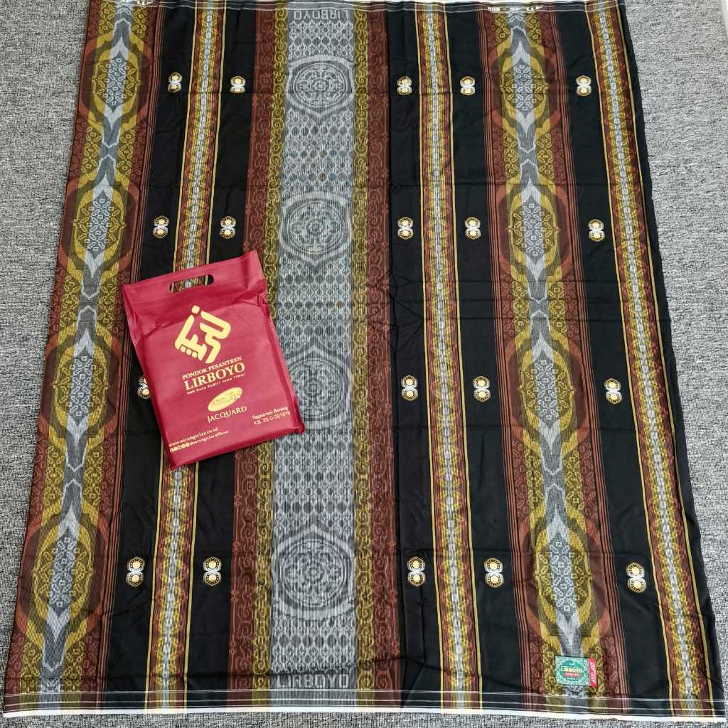 Sarung  Lirboyo Atlas Original Jaquard Timbul