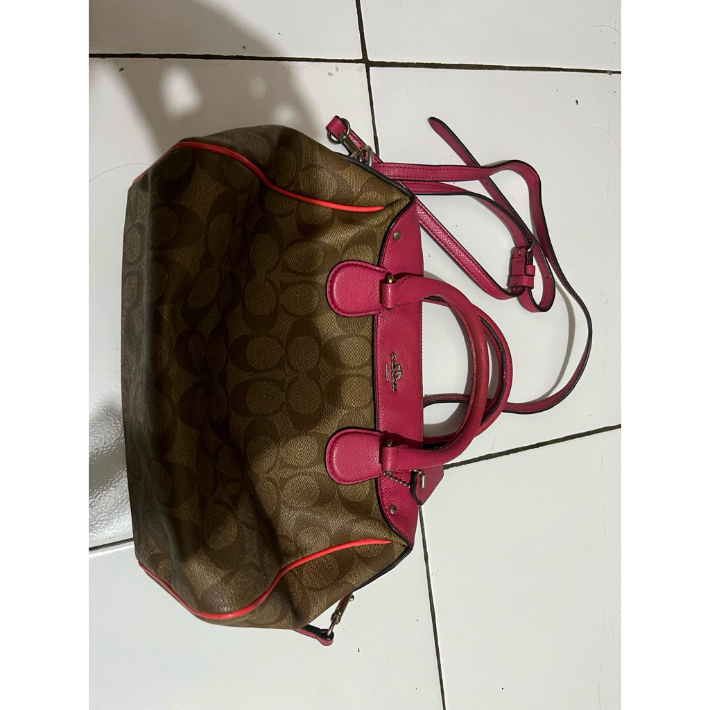 Preloved - Coach Speedy List Pink