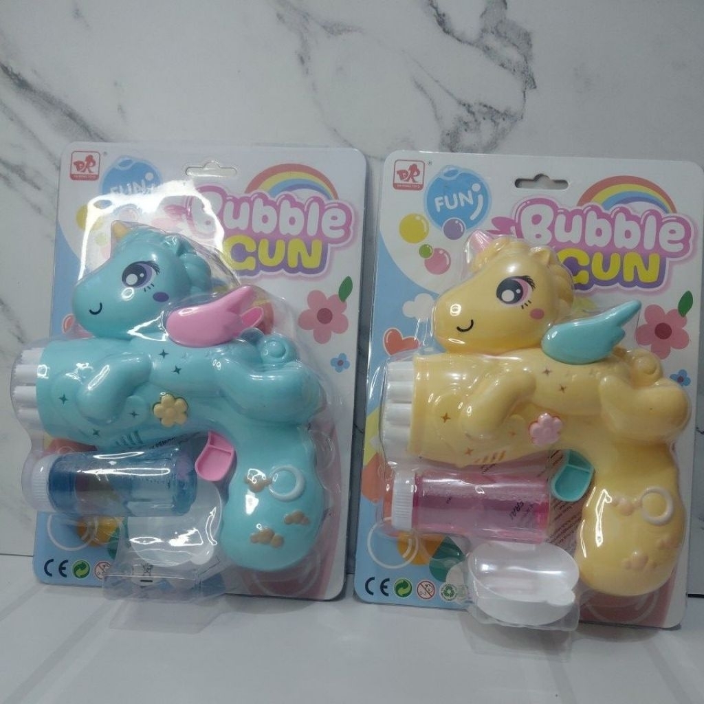 BUBBLE GUN UNICORN MAINAN ANAK