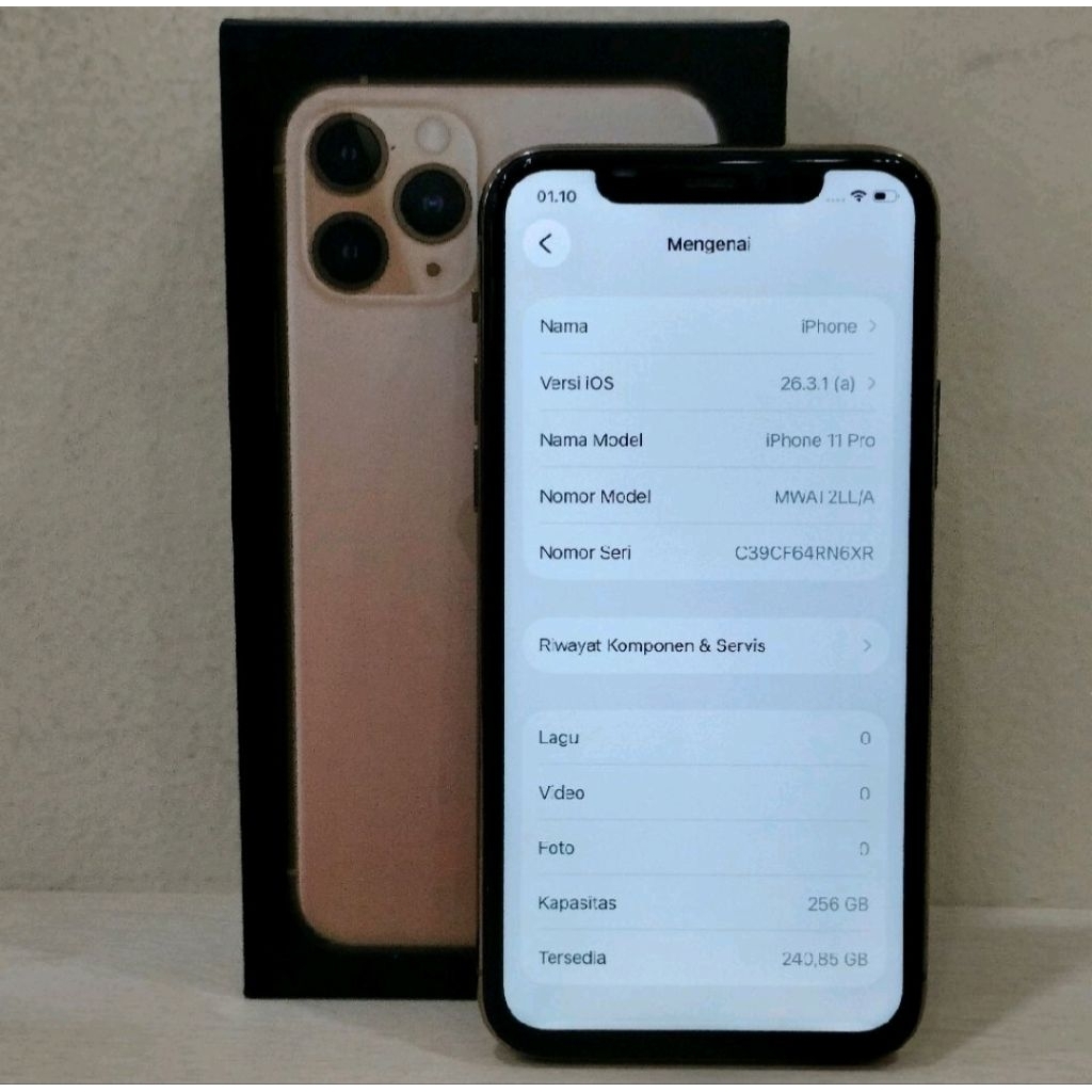 (N6XR-239) IPHONE 11 PRO RAM 256GB (INTER) LL/A