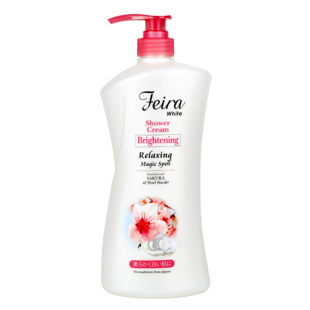 FEIRA WHITE SAKURA SHOWER CREAM 1000ml
