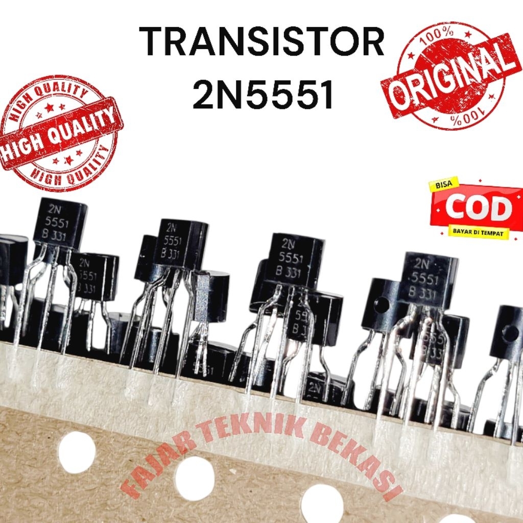 TRANSISTOR 2N5551 - 5551 ORIGINAL