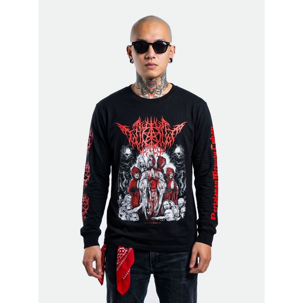 TAHLILAN - MENUJU TUHAN - LONGSLEEVE / TSHIRT BLACK METAL ORIGINAL