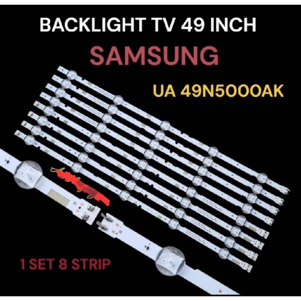 BACKLIGHT TV SAMSUNG 49 INCH MODEL UA-49N5000AK