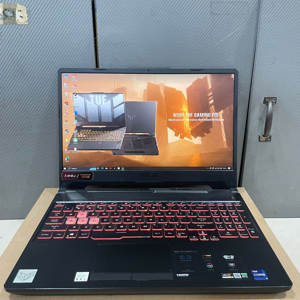 ASUS TUF Super Gaming F15 FX506HM, Core i9-11900H, 16/512Gb, #RTX3060 6Gb, #Backlight, 15.6Inc, Ecli