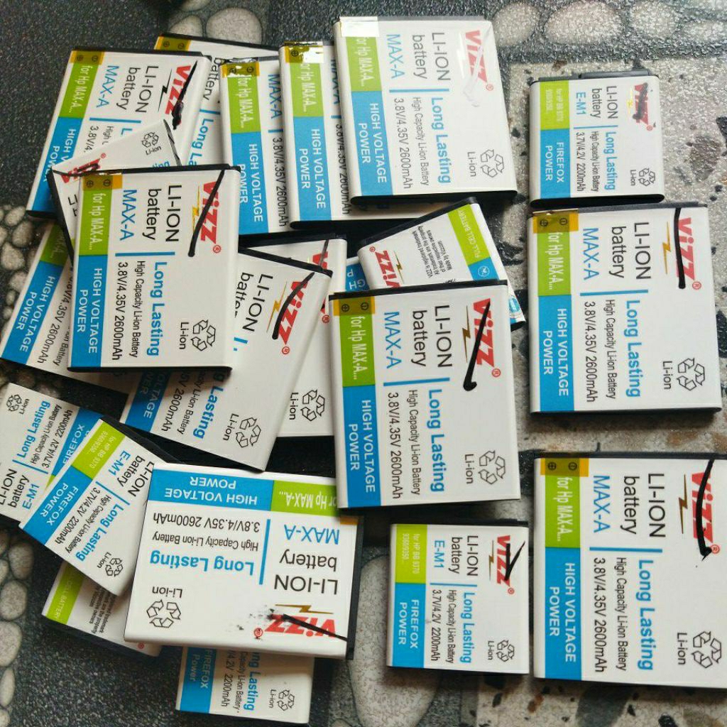 Baterai HP baru stok lama Batre hp baru stok lama batere hp