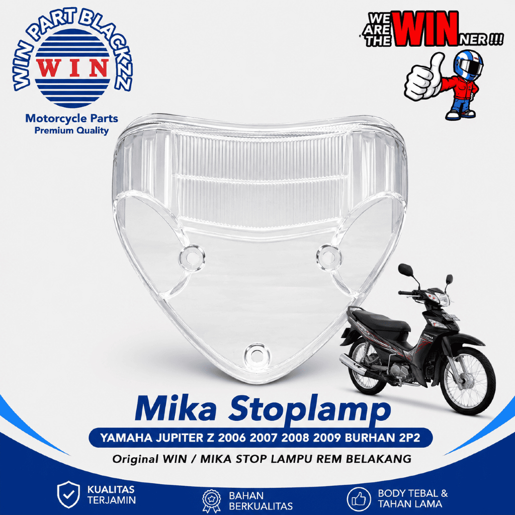 Mika Stoplamp YAMAHA JUPITER Z 2006 2007 2008 2009 BURHAN 2P2 Original WIN / MIKA STOP LAMPU REM BEL
