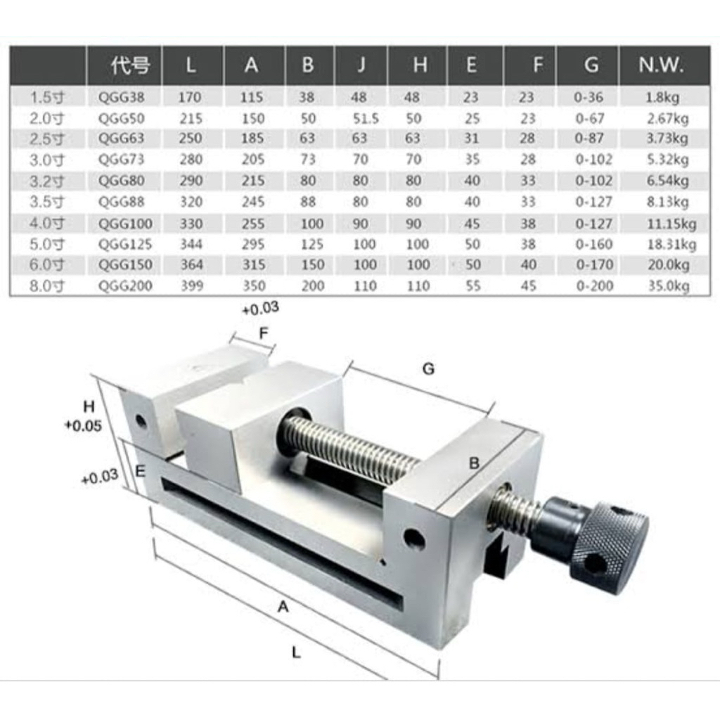 Ragum Miling Vise 6 in Ragum QGG 150