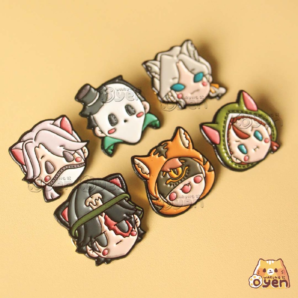 Identity V Enamel Pin (Aesop Jack Joseph Norton Eli Naib)