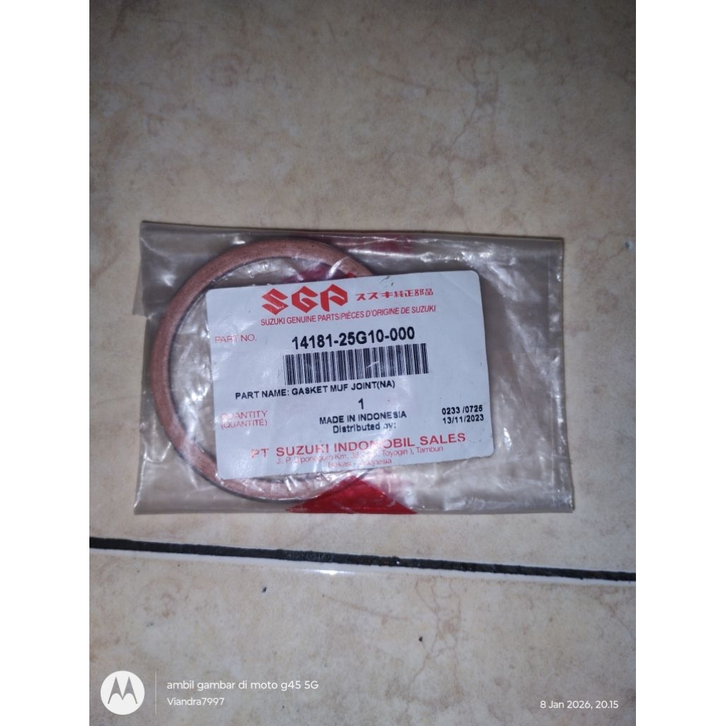 Gasket Knalpot Silencer Satria FU Original