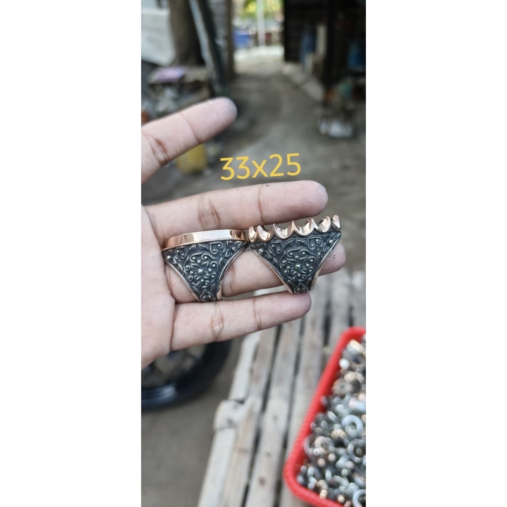 ring koin monel handmade