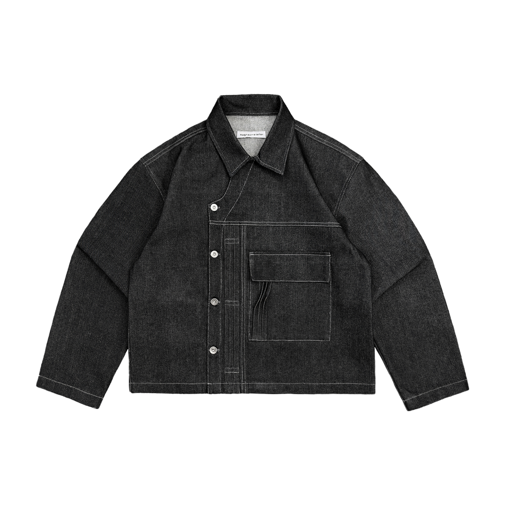 nugnau+atelier - Pleated Trucker Jacket