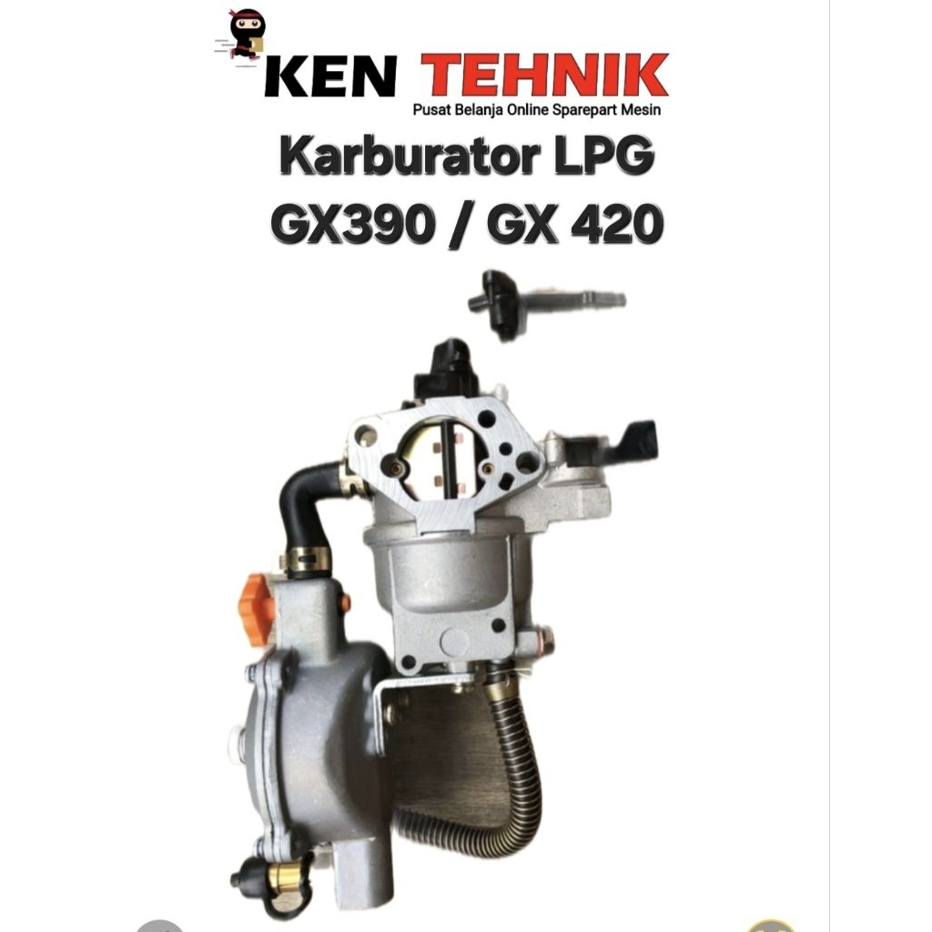 Karburator Gas LPG Mesin Bensin Gx390 / GX 420 Konverter Gas LPG