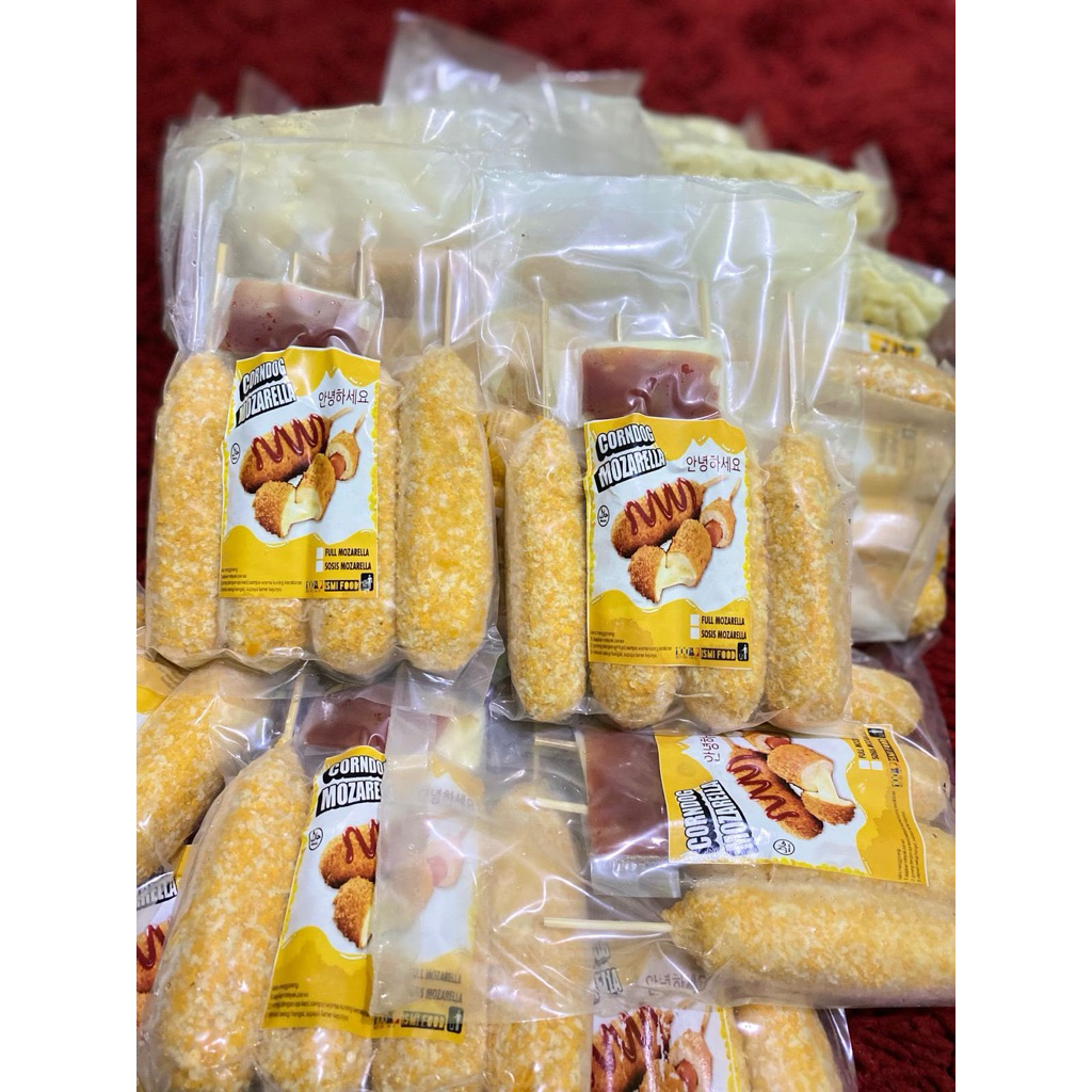 CORNDOG MOZA MIX SOSIS ISI 4