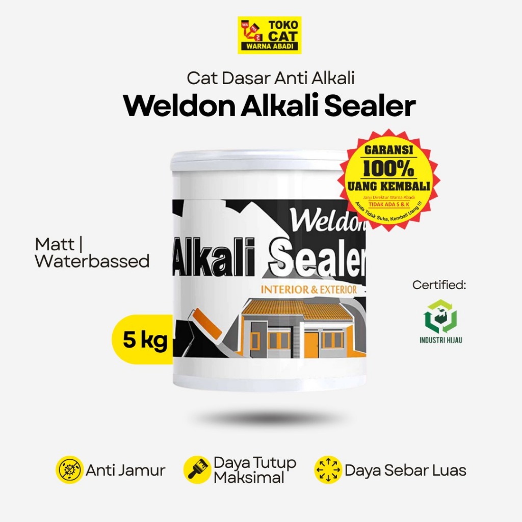 CAT DASAR WELDON ALKALI SEALER 5 KG