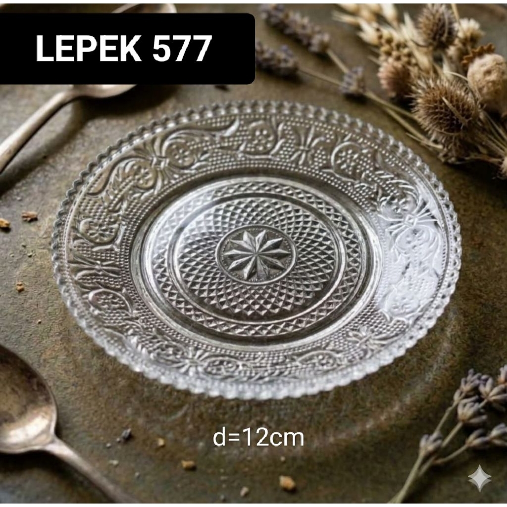 12pcs Lepek 577 piring beling diameter 12cm