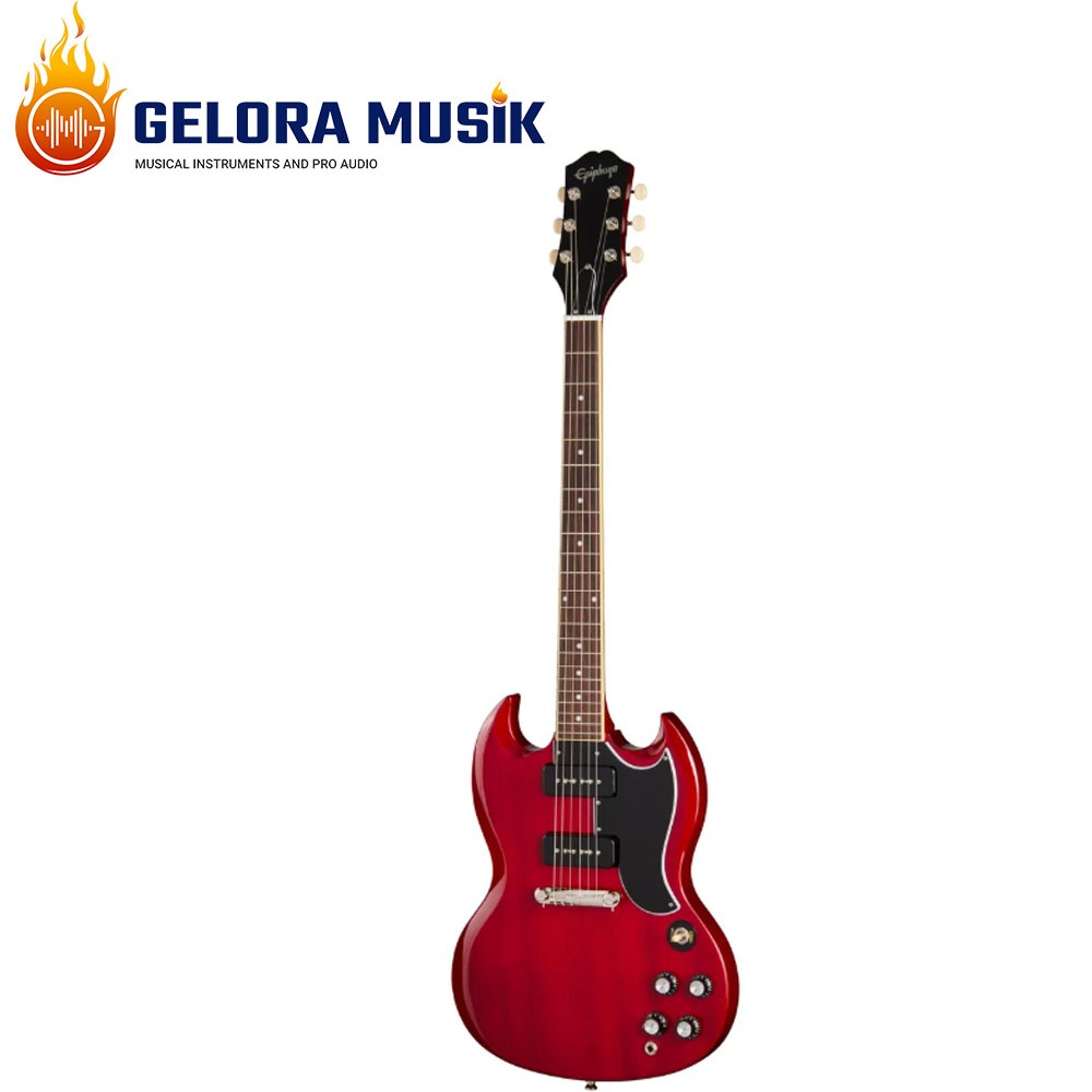 Gitar Elektrik Epiphone SG Special P-90 Cherry Red w/Gigbag EISPCHRNH1