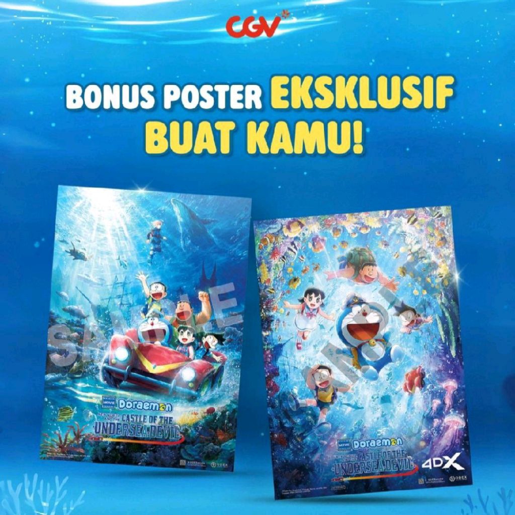 Official Doraemon Poster, CGV