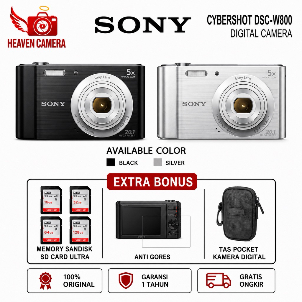 SONY CYBERSHOT DSC-W800 / SONY W800 / SONY DSC W800