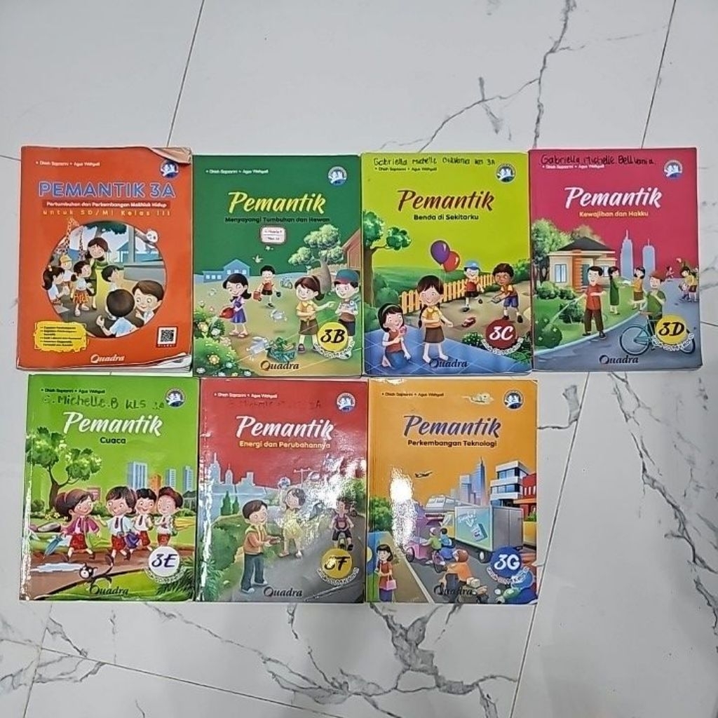 Buku Pemantik Quadra Kelas 3 SD