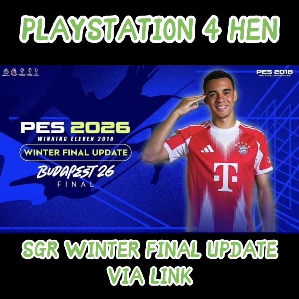 PES Winter final update ps4 hen 2026