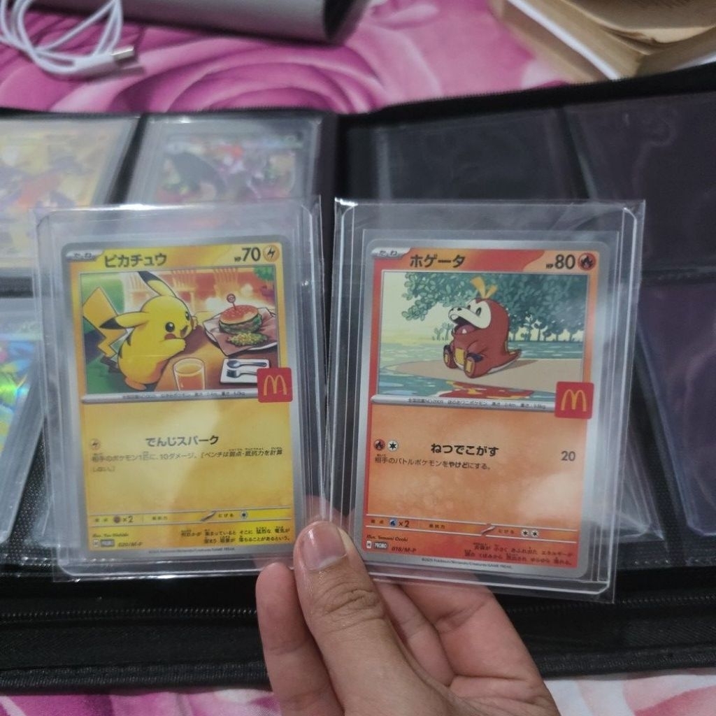 Pikachu & Fuecoco Mcd Promo JP