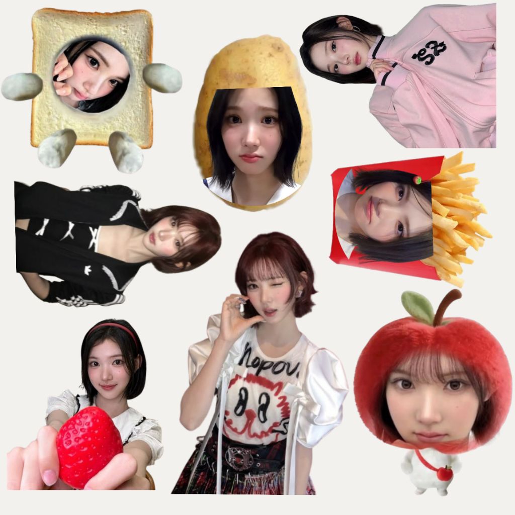 STIKER JIWOO Hearts2Hearts STICKER