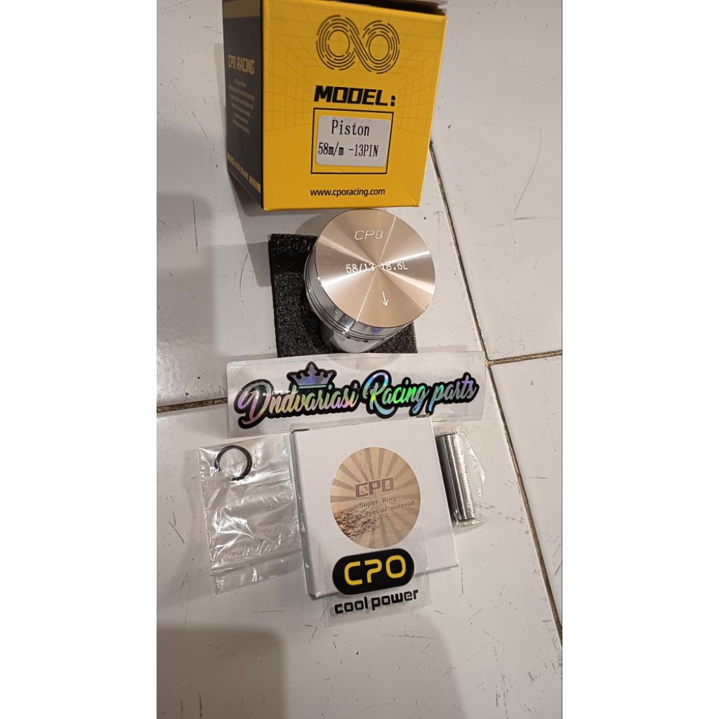 CPO PISTON CPO CASTING 58MM PIN 13/PISTON CASTING 58MM PIN 13/PISTON CPO CASTING EVO 58MM PEN 13/PIS