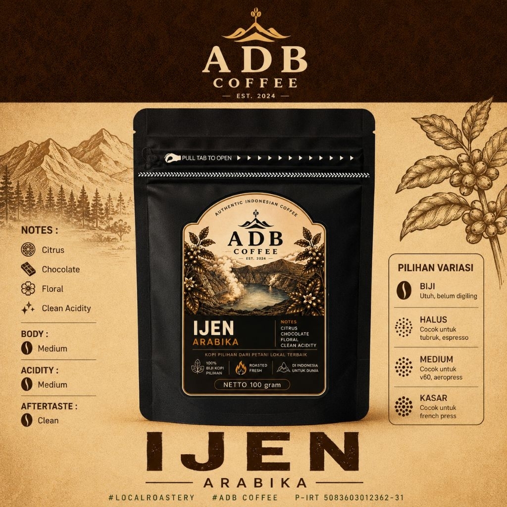 Kopi Arabika Ijen (100 gram)