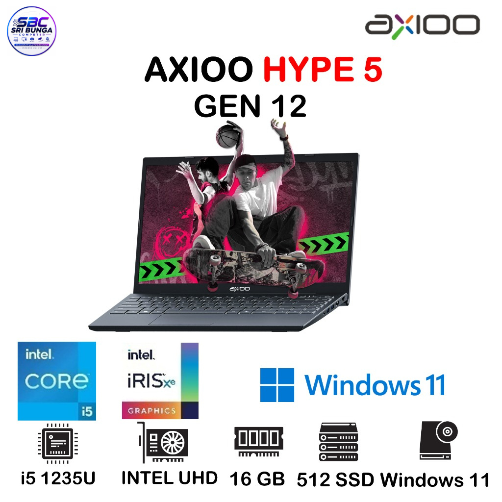 LAPTOP AXIOO MYBOOK HYPE 5
