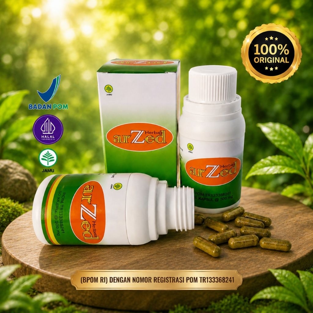 Arzed Original Isi 90 | Herbal Alami | Temu Putih