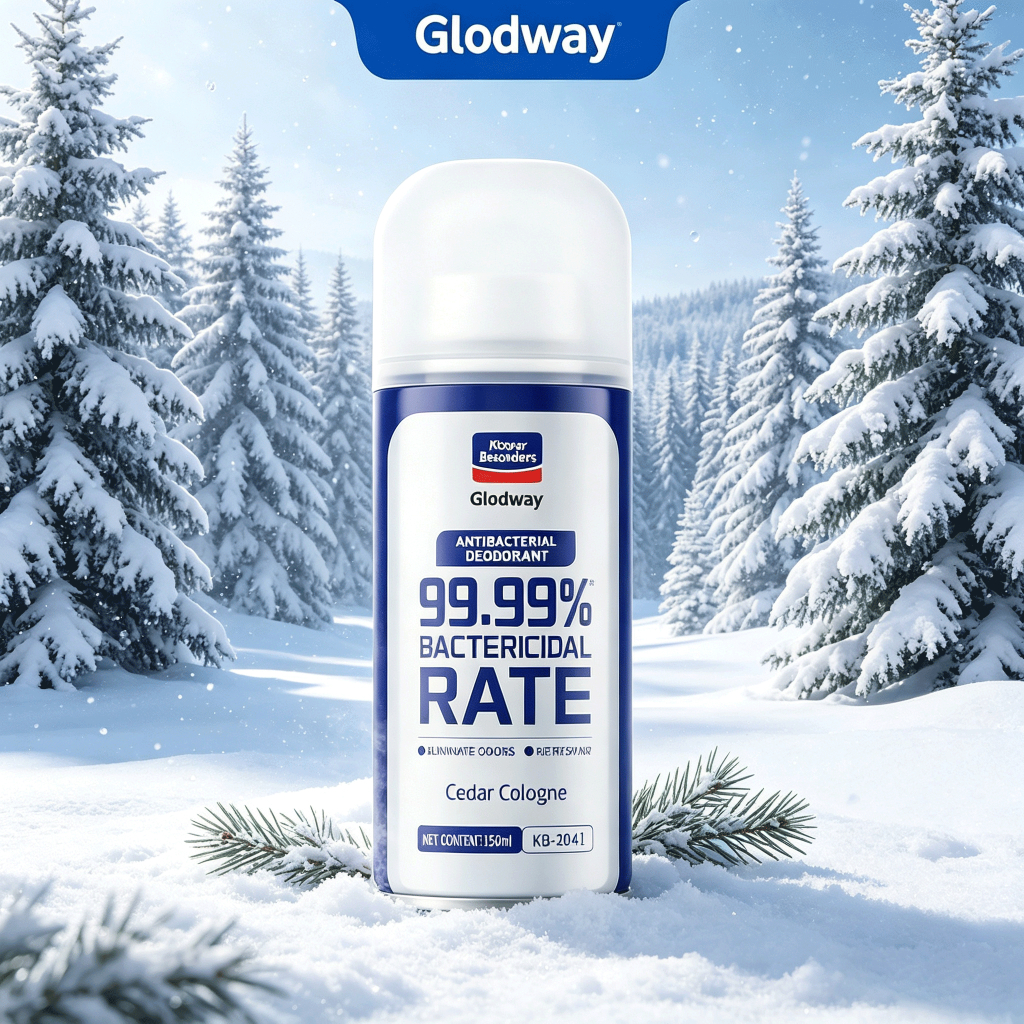 Stok Siap Beli 2 Gratis 1 Glodway Cedar Cologne Air Freshener Sterilisasi 99.99% Rumah Anti Bau Deod