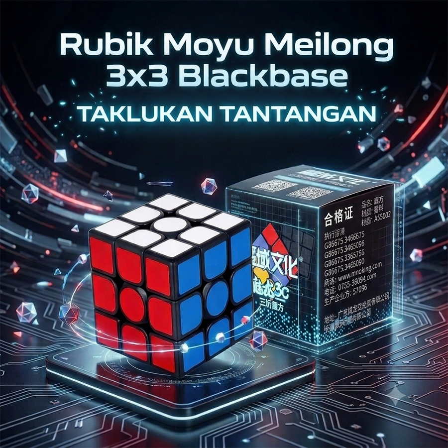 Rubik Moyu Meilong 3 x 3 Blackbase
