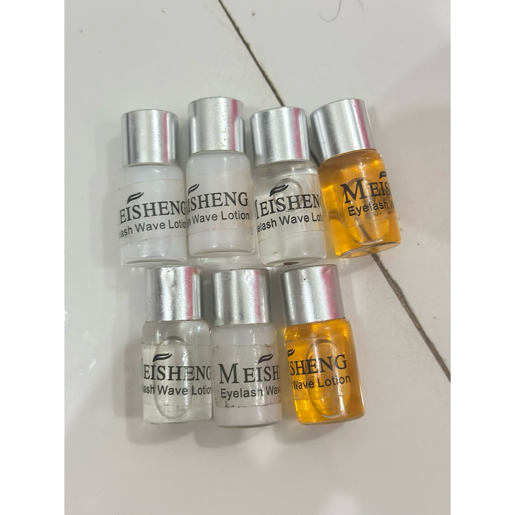 BUNDLING 7 Lash Lift Ecer DIY lash Lift Kit Meisheng