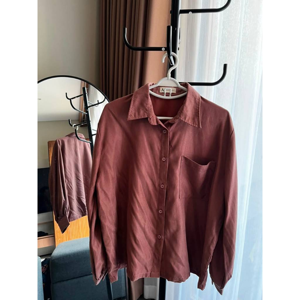 Preloved - Kemeja Arascarf