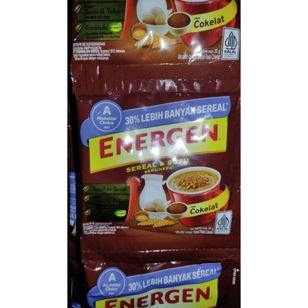 Energen Coklat 1 sachet
