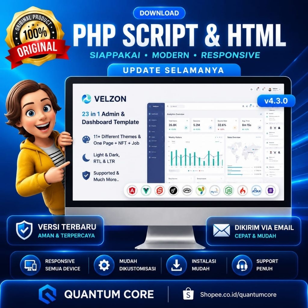 Bootstrap 5 [ Velzon ] Admin & Dashboard Template