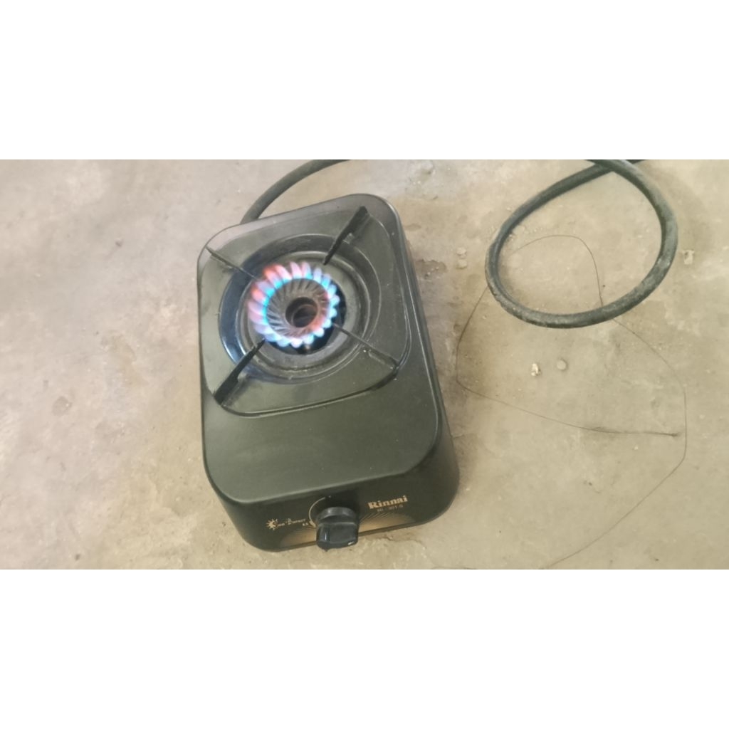 kompor Rinai sun burner original bekas full set