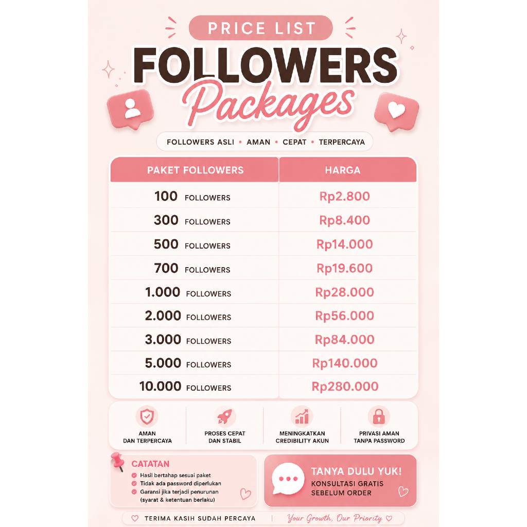 JASA TAMBAH FOLLOWERS INSTAGRAM